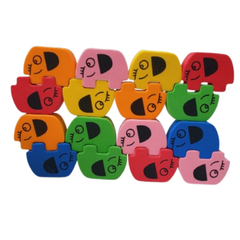 🐘 Elephant Stack Attack – 2 in 1 Balance Game