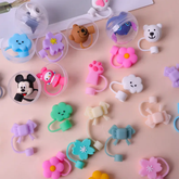 Happy Sip Bottle Caps 🌸🐻✨