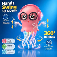 Twist Jelly Belly Musical Octopus Toy