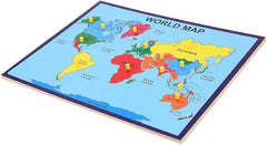 World map Peg board