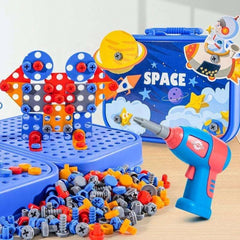 Creative Drill Puzzle Set-Best Stem Toy (Random Designs)