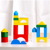 Wooden building blocks |Multi-Shape Blocks Set