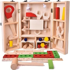 Wooden tool box