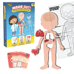 🧠 Inside Out! Human Body Learning Puzzle Set