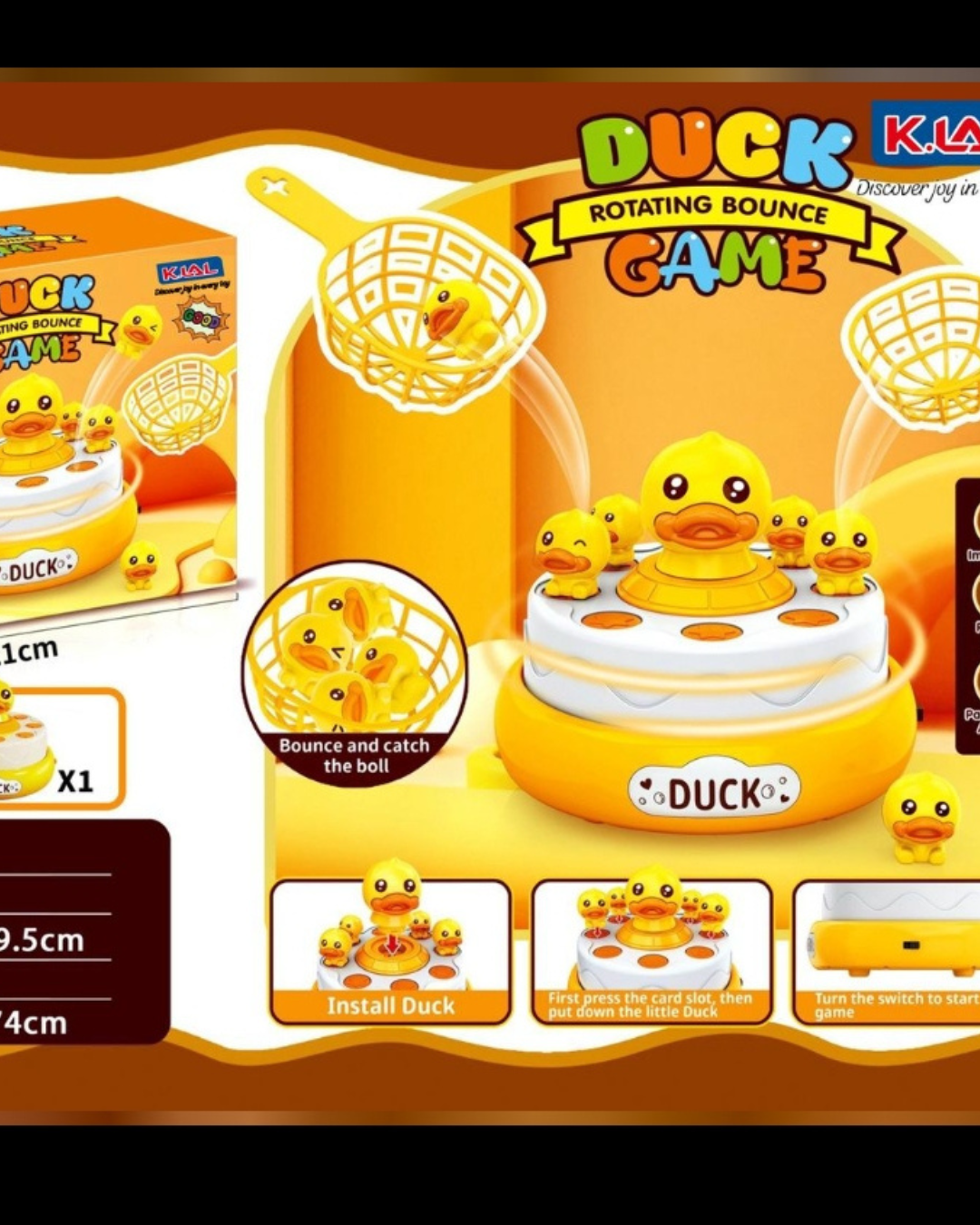 Bouncing Duck Catching Game 🦆🦆