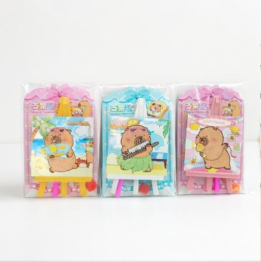 Capybara Diamond Painting Kit – Cute DIY Art