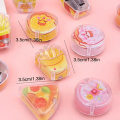 Miniature Food-Themed Pull Back Toy
