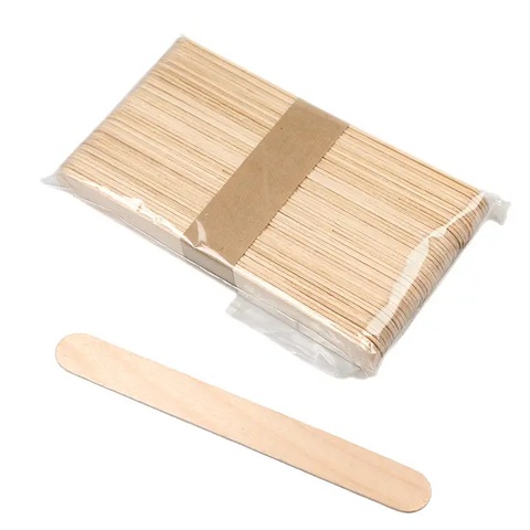 Natural Wood Ice Cream Popsicle Sticks Wooden Craft Sticks with Rounded Ends for Hand DIY Craft|Large
