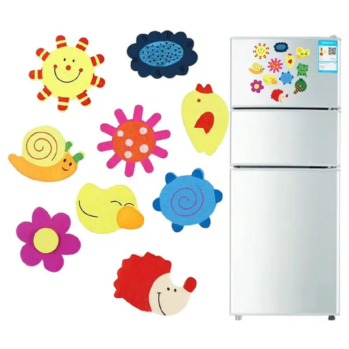 Wooden Strong Magnets Decorative Items for Refrigerator