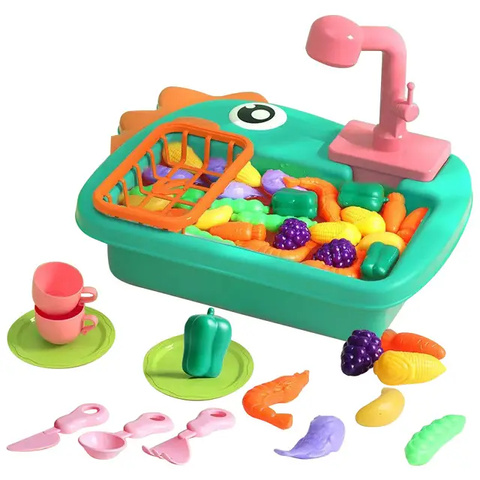 Dinosaurs kitchen sink set(automatic water flow)