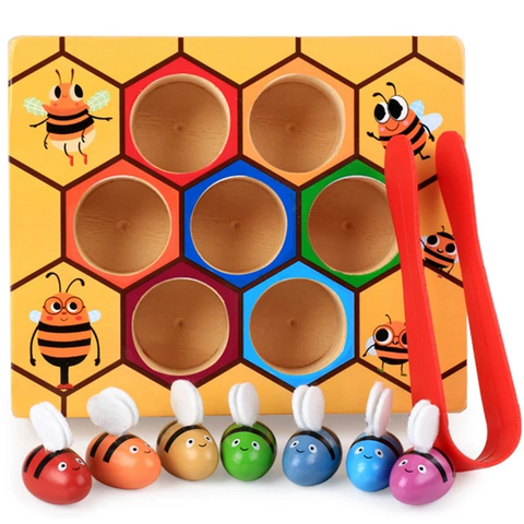 Honey bee catching game