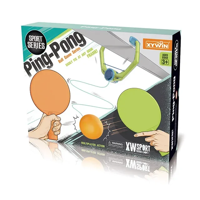 Hang-N-Pong: The Ultimate Indoor Table Tennis Trainer for Kids and Adults