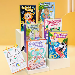 Pen Control Training Writing Materials Coloring Book