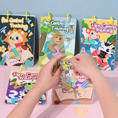 Pen Control Training Writing Materials Coloring Book