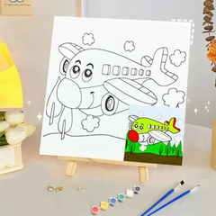 Wooden Art Canvas 🖼 🎨 painting set