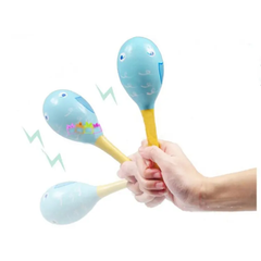 Wooden shaker rattle for babies (small)
