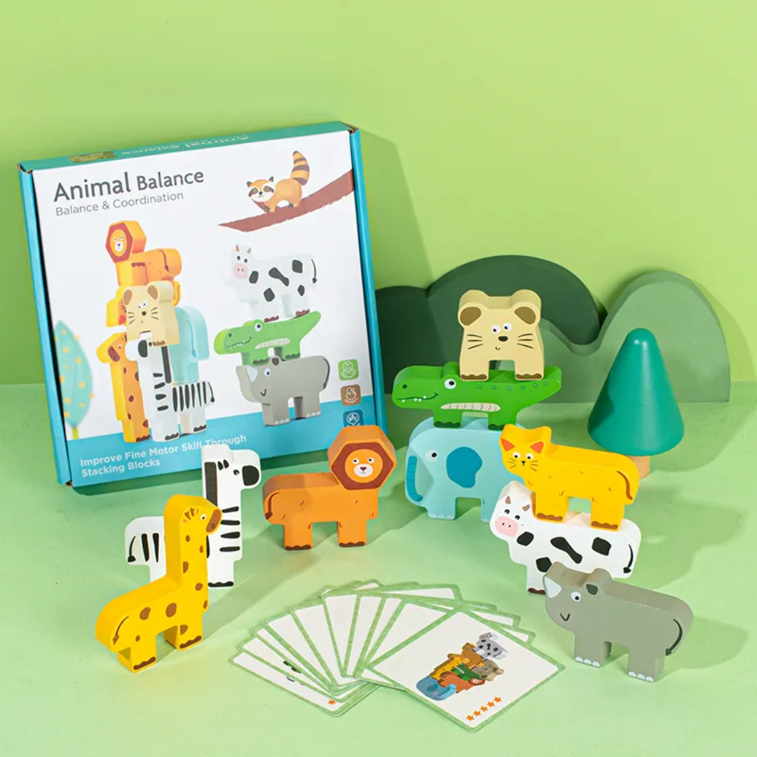 Animal Balance stacking toy