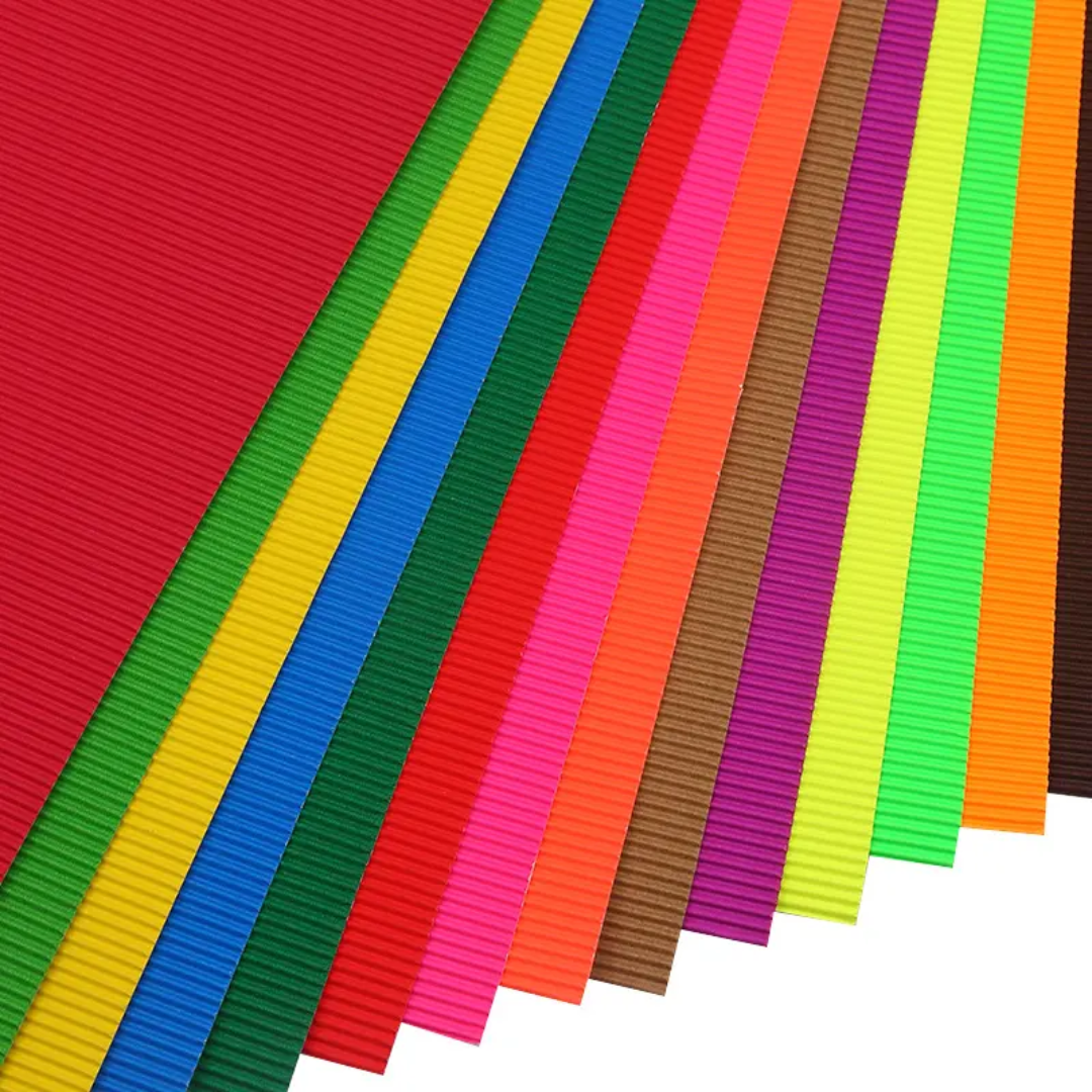 Corrugated Cardboard 10 Colors
