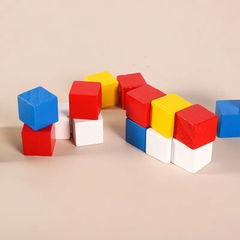 Wooden colorful blocks