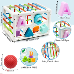 Shape Sorting Baby Toy (Rectangle)