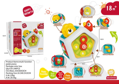 Cartoon seven sided busy cube