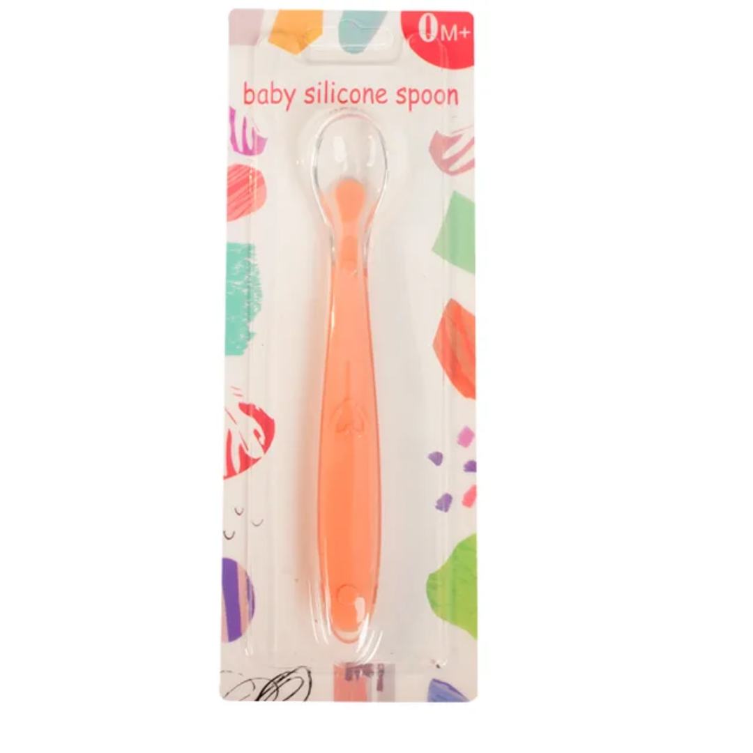 Silicone Baby Feeding Spoon
