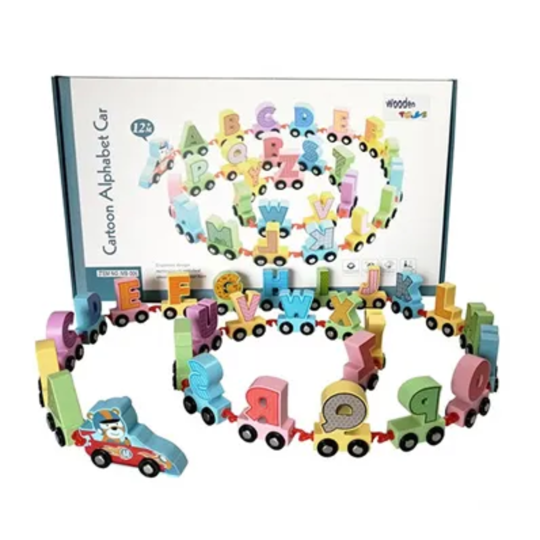Cartoon Alphabetic Car – DK Toyz