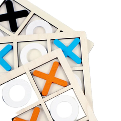 Wooden XOXO Puzzle Gaming Board Square 9×9