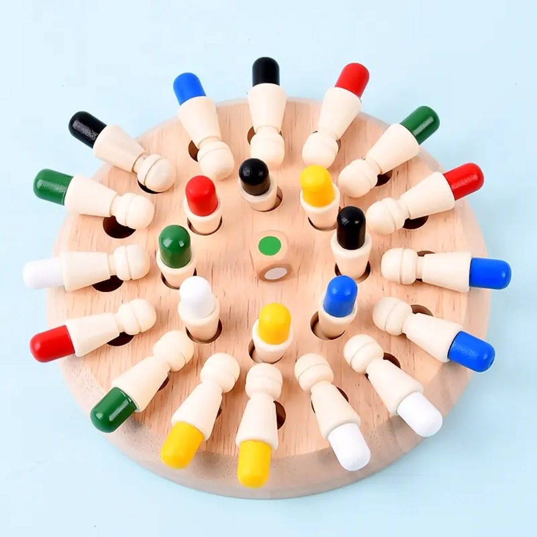 Wooden Memory Chess