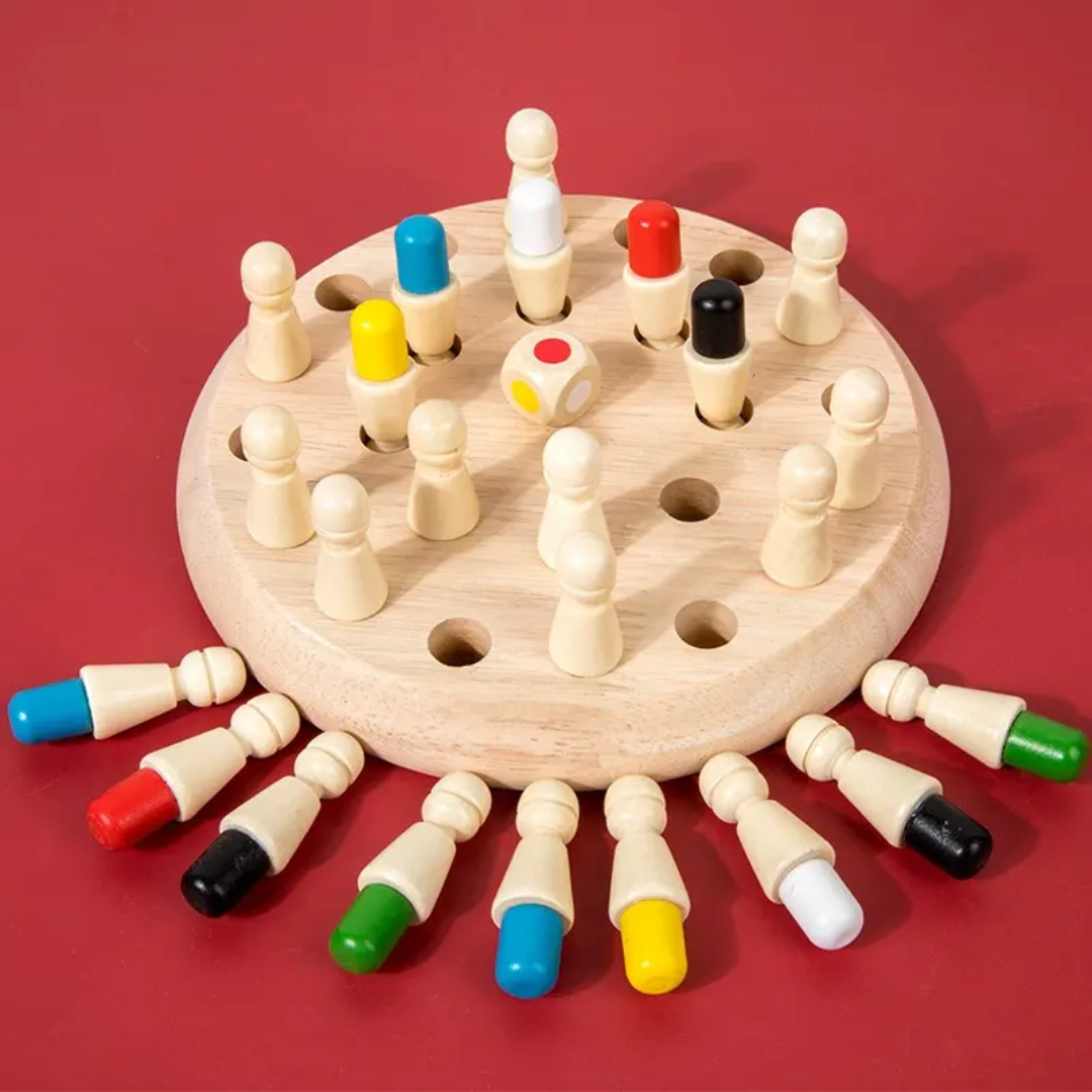 Wooden Memory Chess