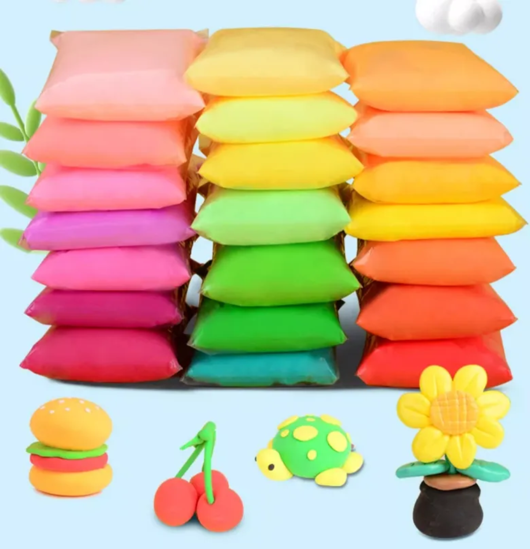 Air Dry Clay 12 Colors