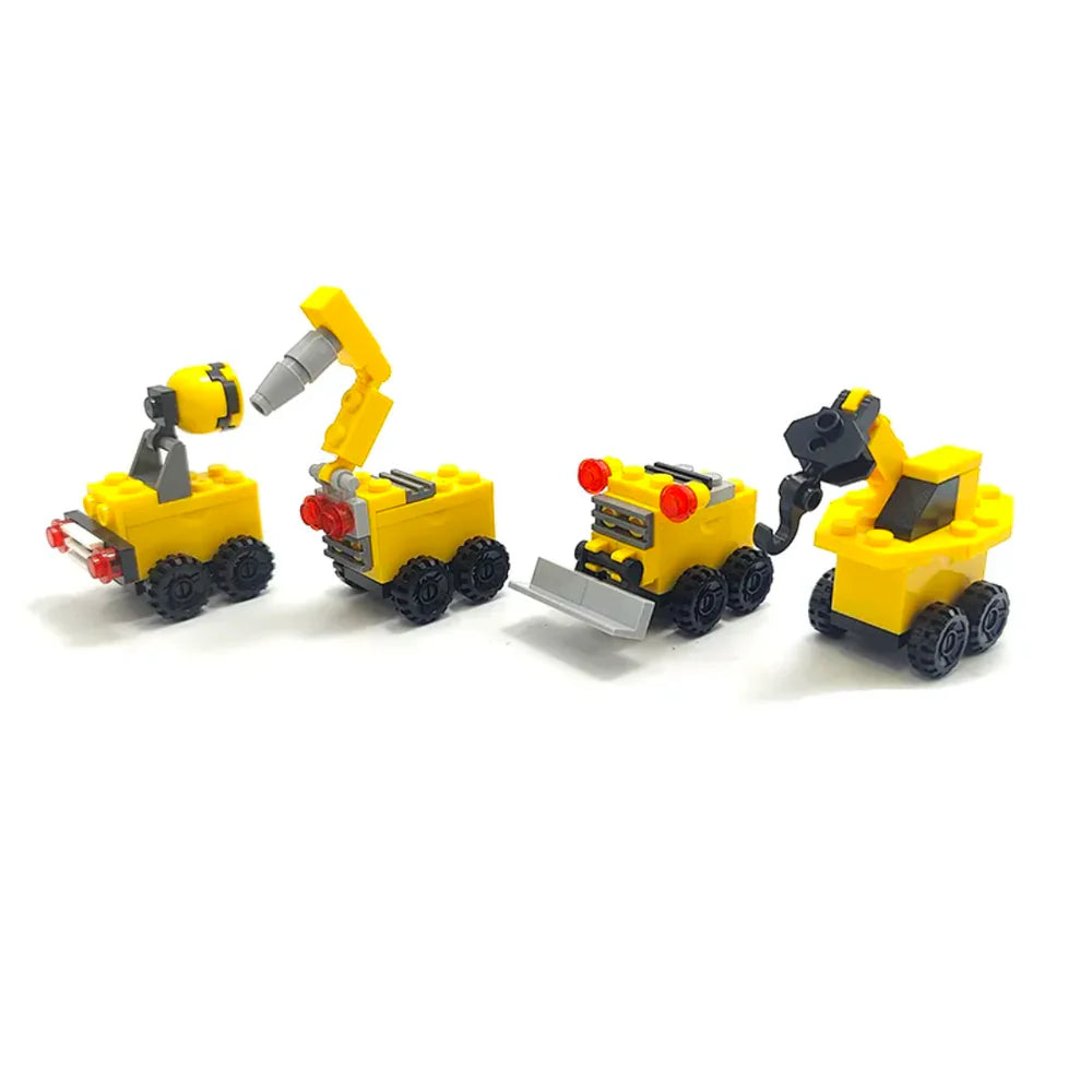 DIY Puzzle Construction Vehicle Lego Sharpener 🚜