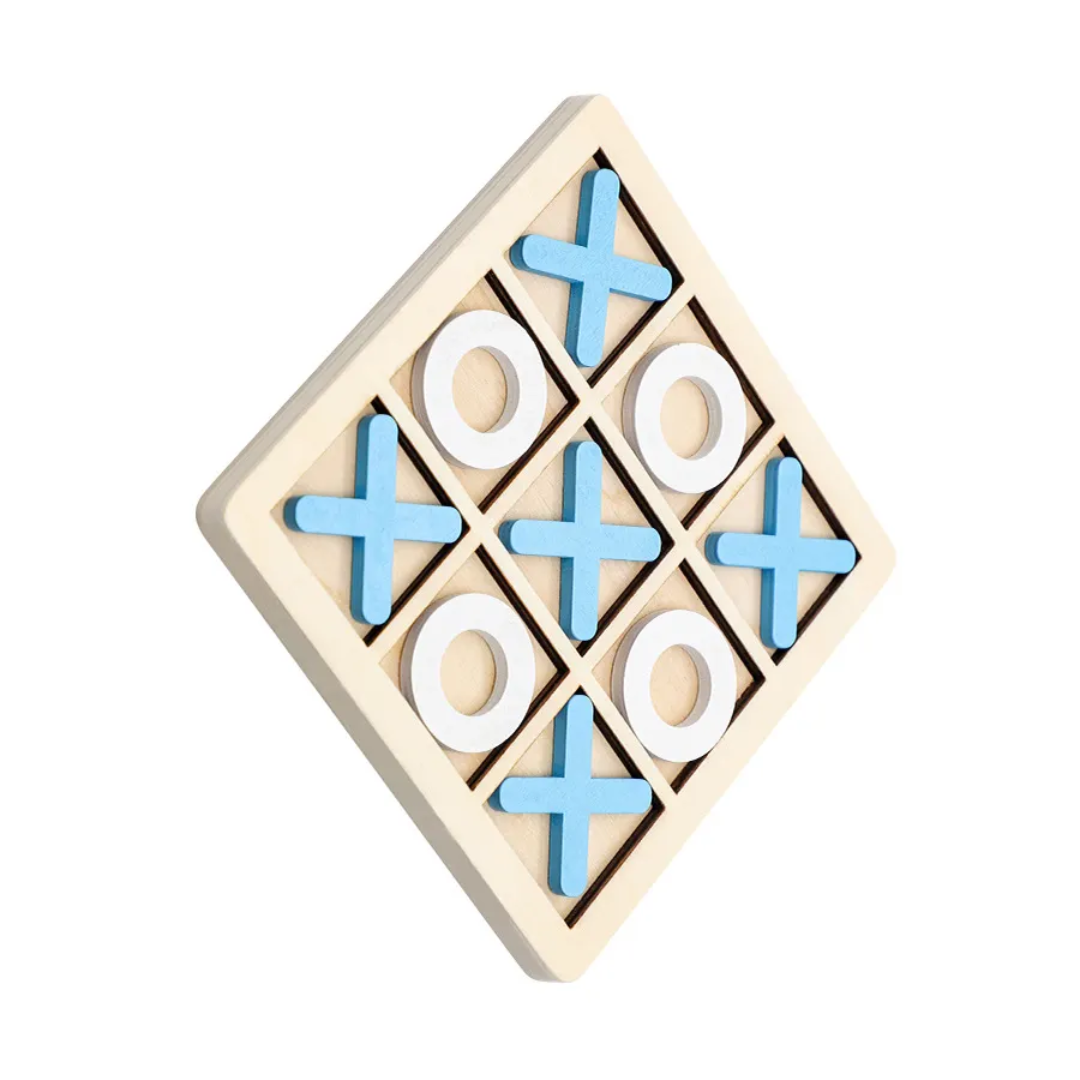 Wooden XOXO Puzzle Gaming Board Square 9×9