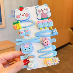 Girls Cute Hair Clips Set (14 pcs)💖✨: