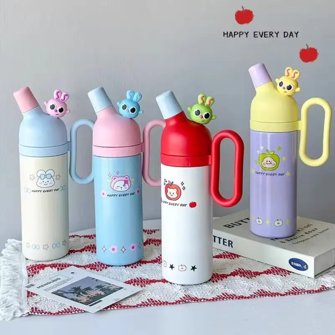 Happy Bunny Kids Water Bottle 🐰💧800ml