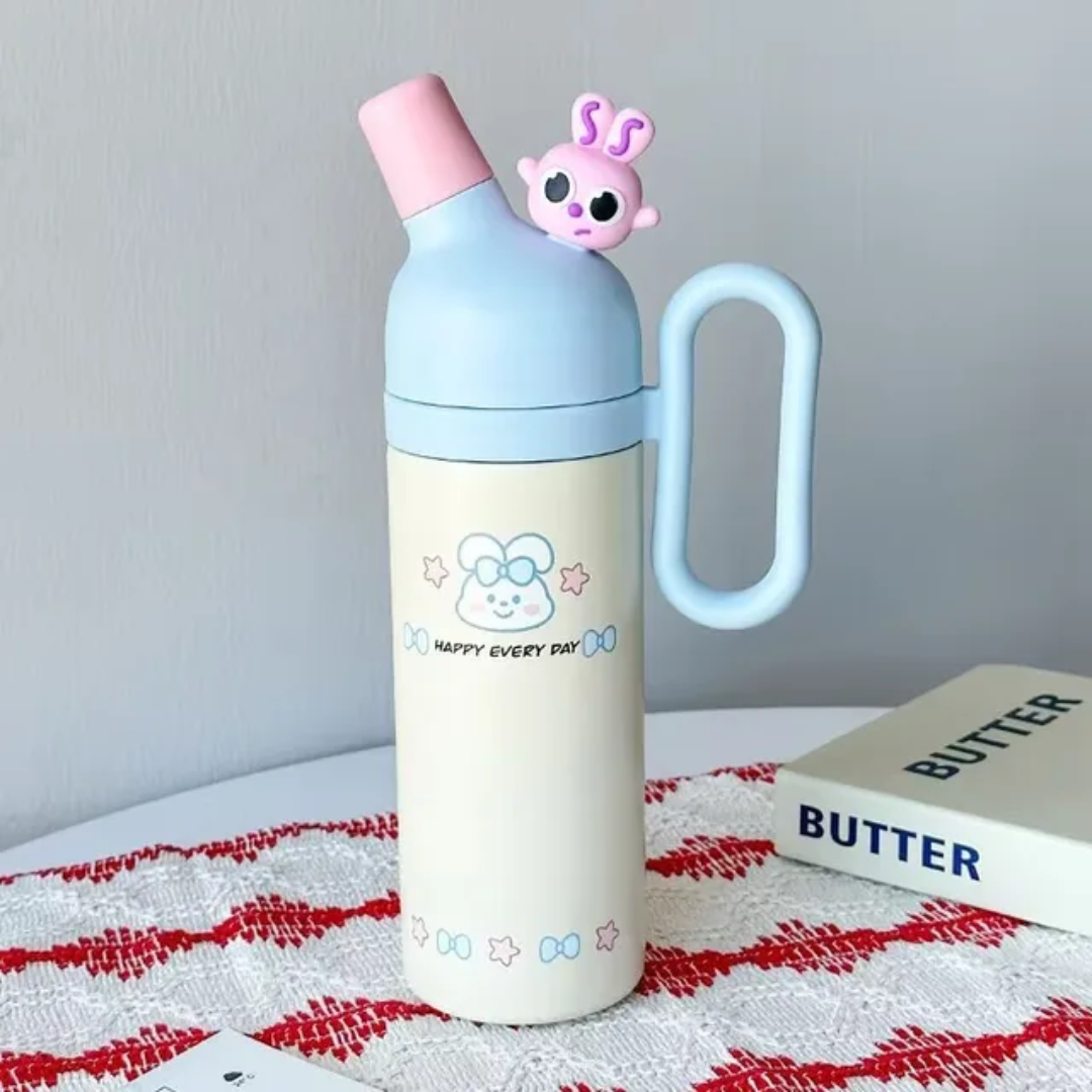 Happy Bunny Kids Water Bottle 🐰💧800ml