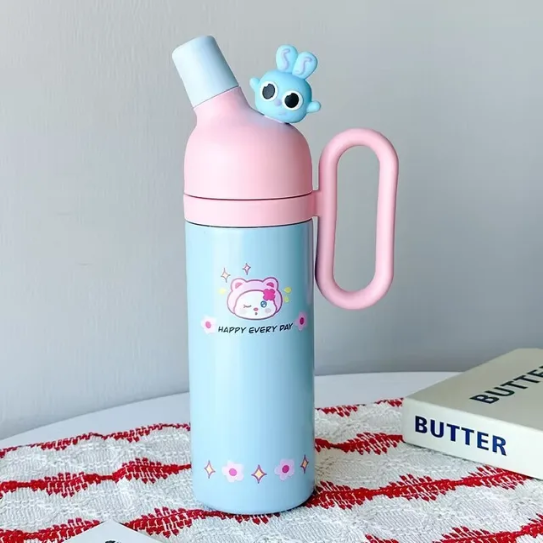 Happy Bunny Kids Water Bottle 🐰💧800ml