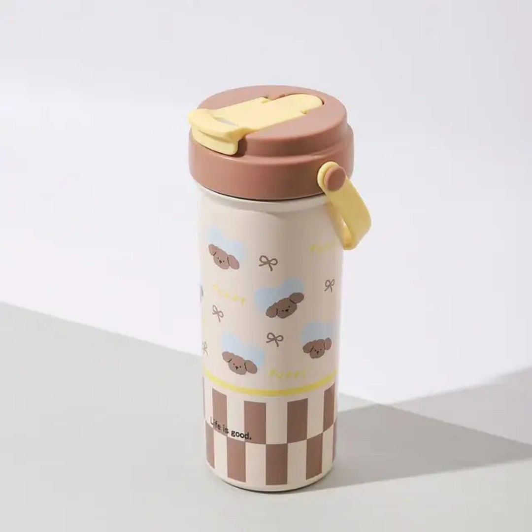 Cute Sip Kids Tumbler Set 600ml🌸✨