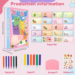 🌈 Rainbow Squeeze Art 🎨