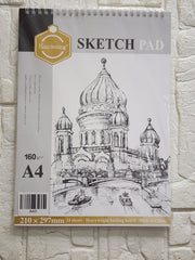 Sketch pad A4 ,160g/m² (24sheets)