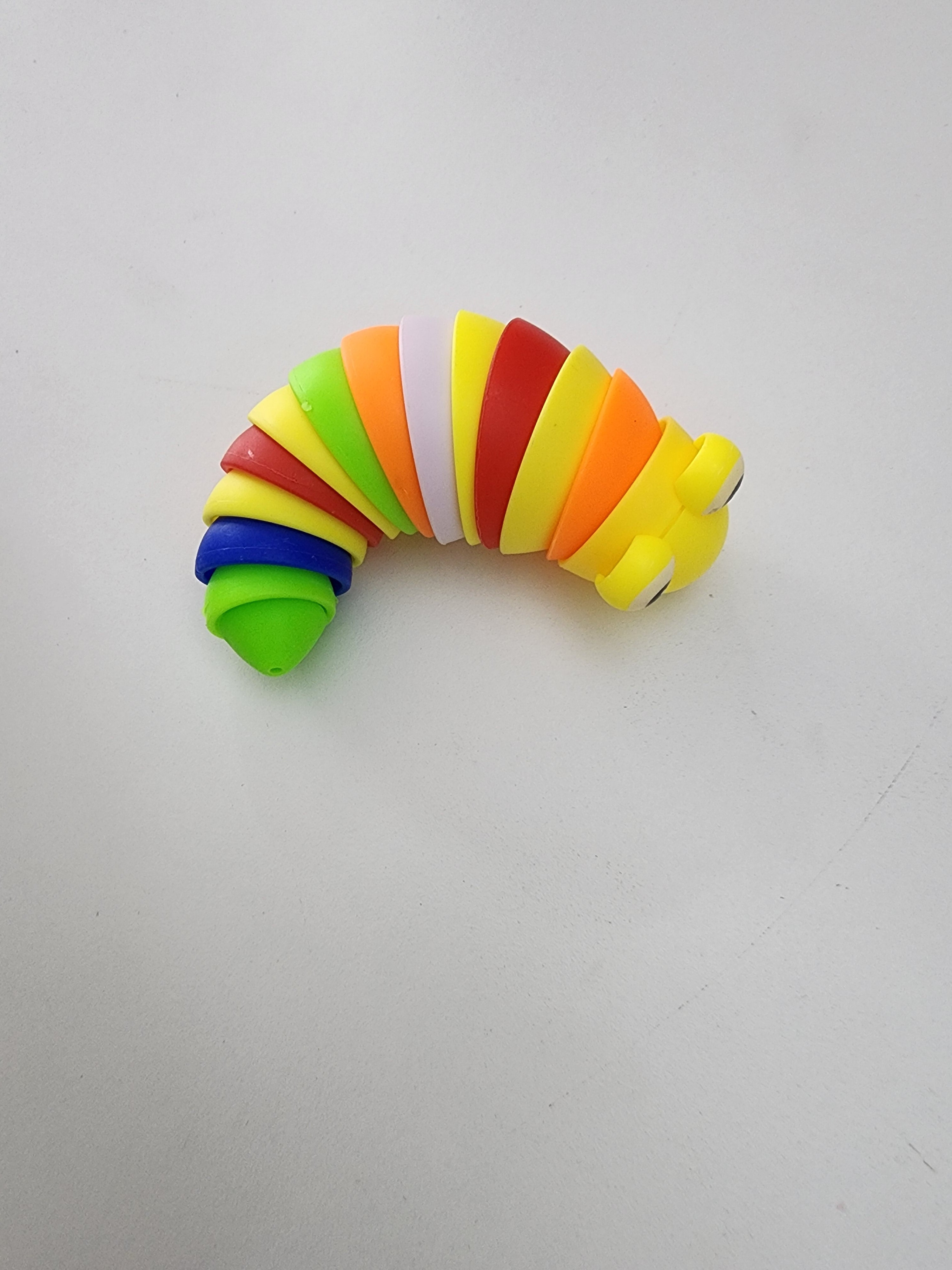 Sensory Rainbow caterpillar Twisted Toy mini