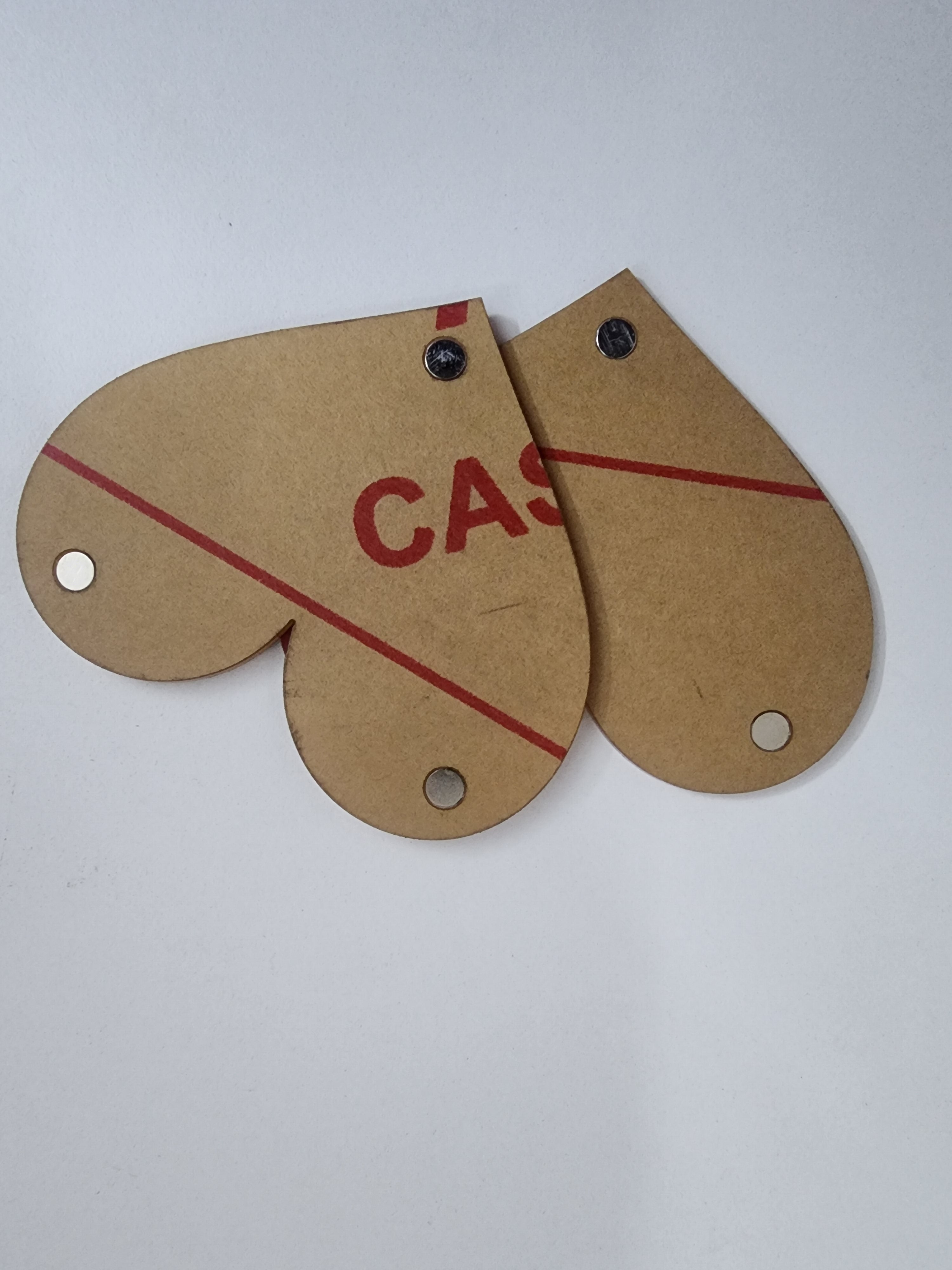 Acrylic Fridge Magents Photo Frames (7shapes)