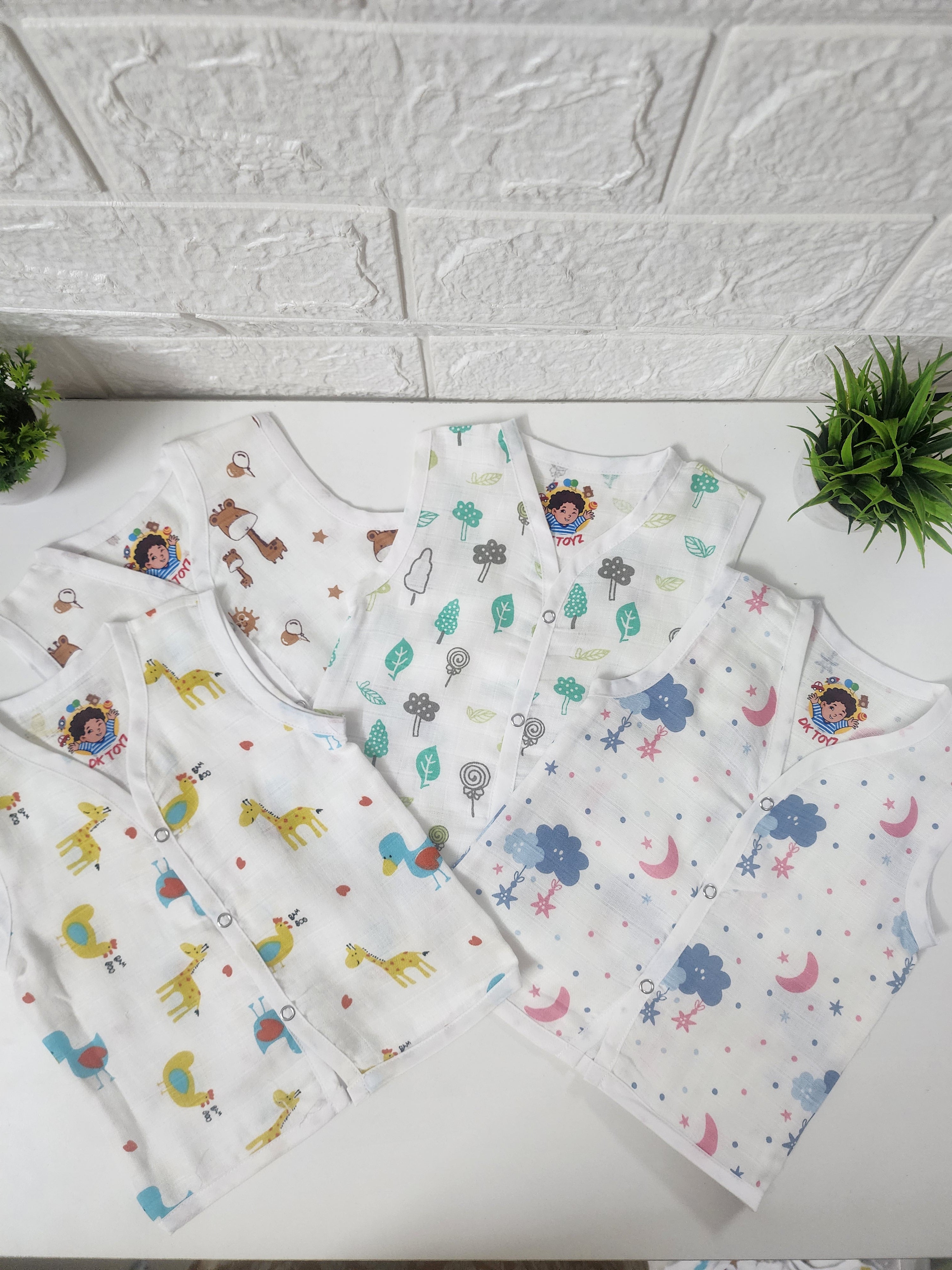 New Born Muslin Jabla