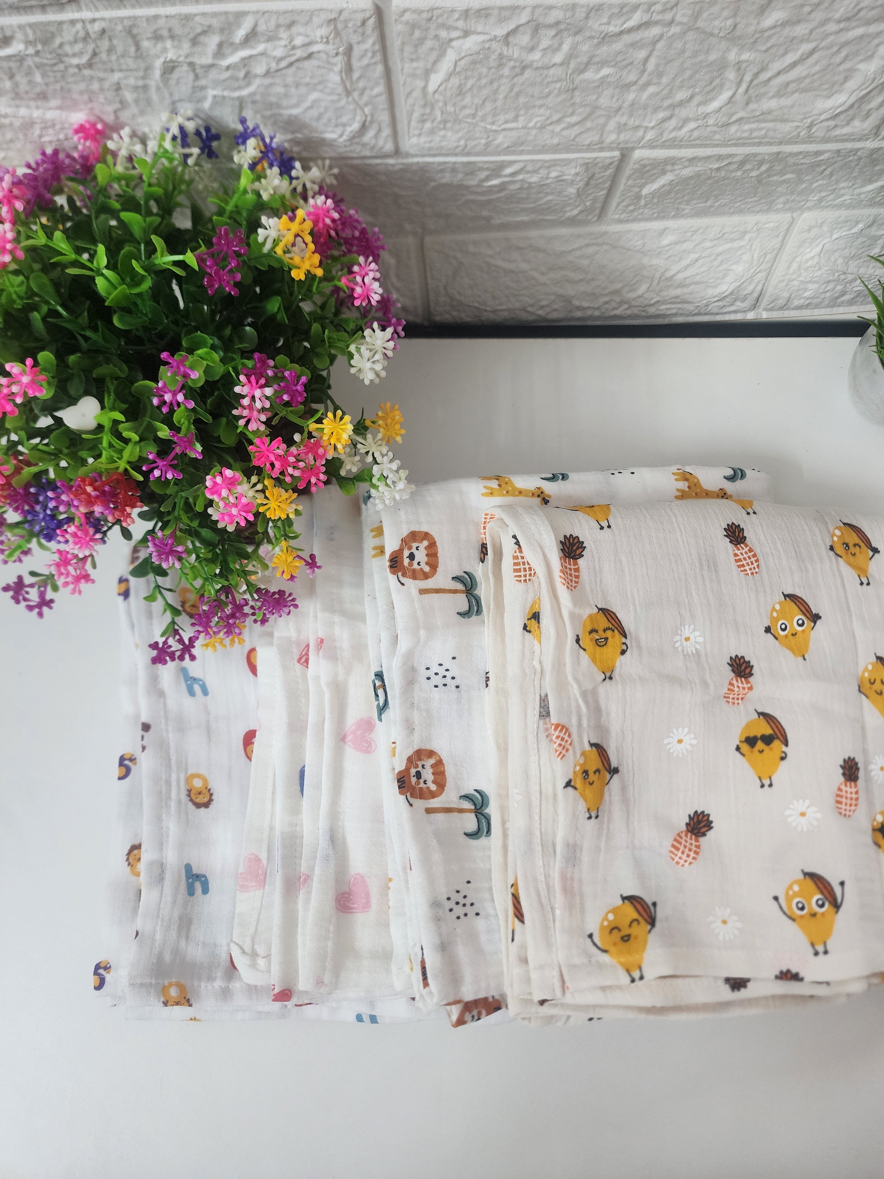 Swaddle For Babies Large 100×90cm