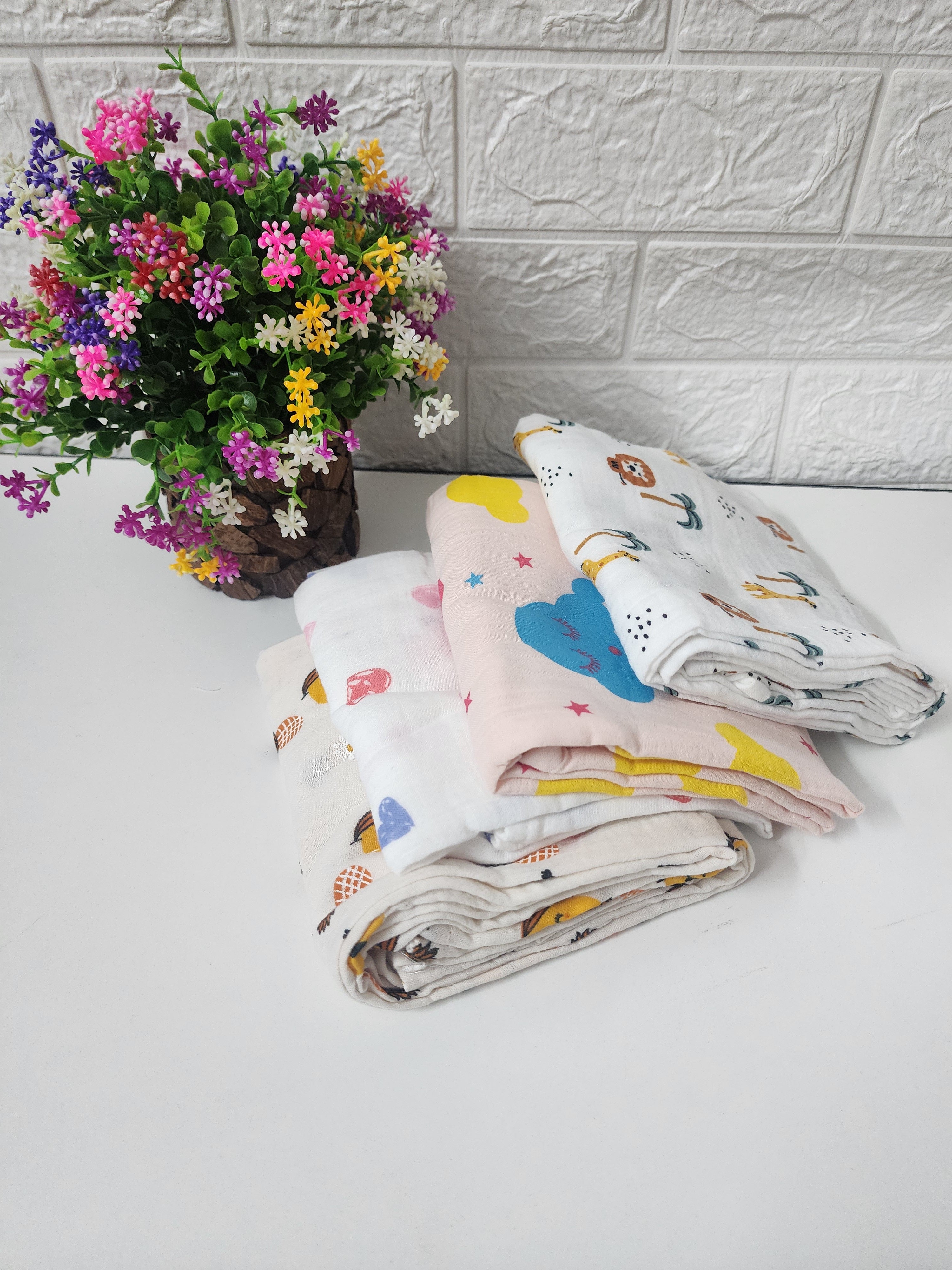 Crincled Baby Towel 90×70cm