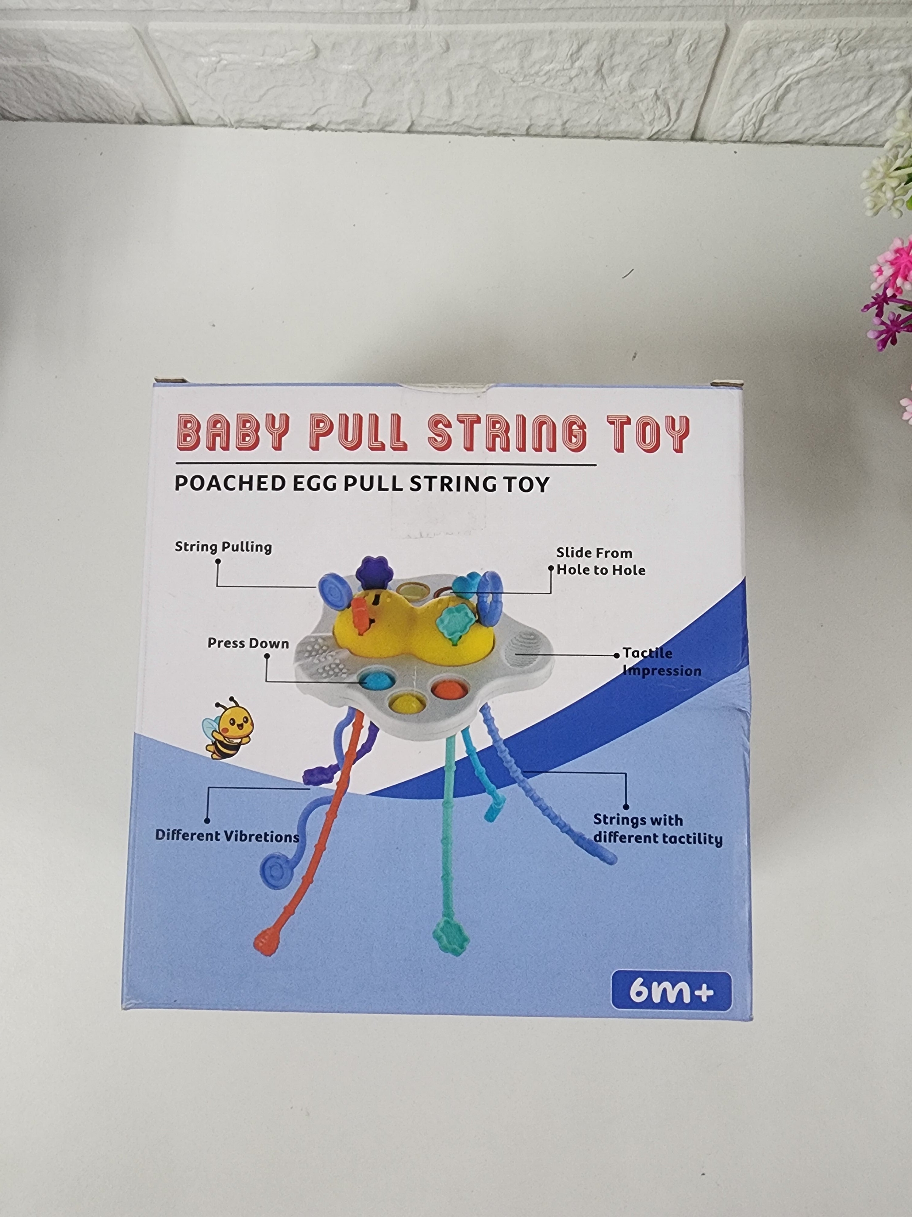 String Toy for Babies Teething Strings Sensory Montessori Toys