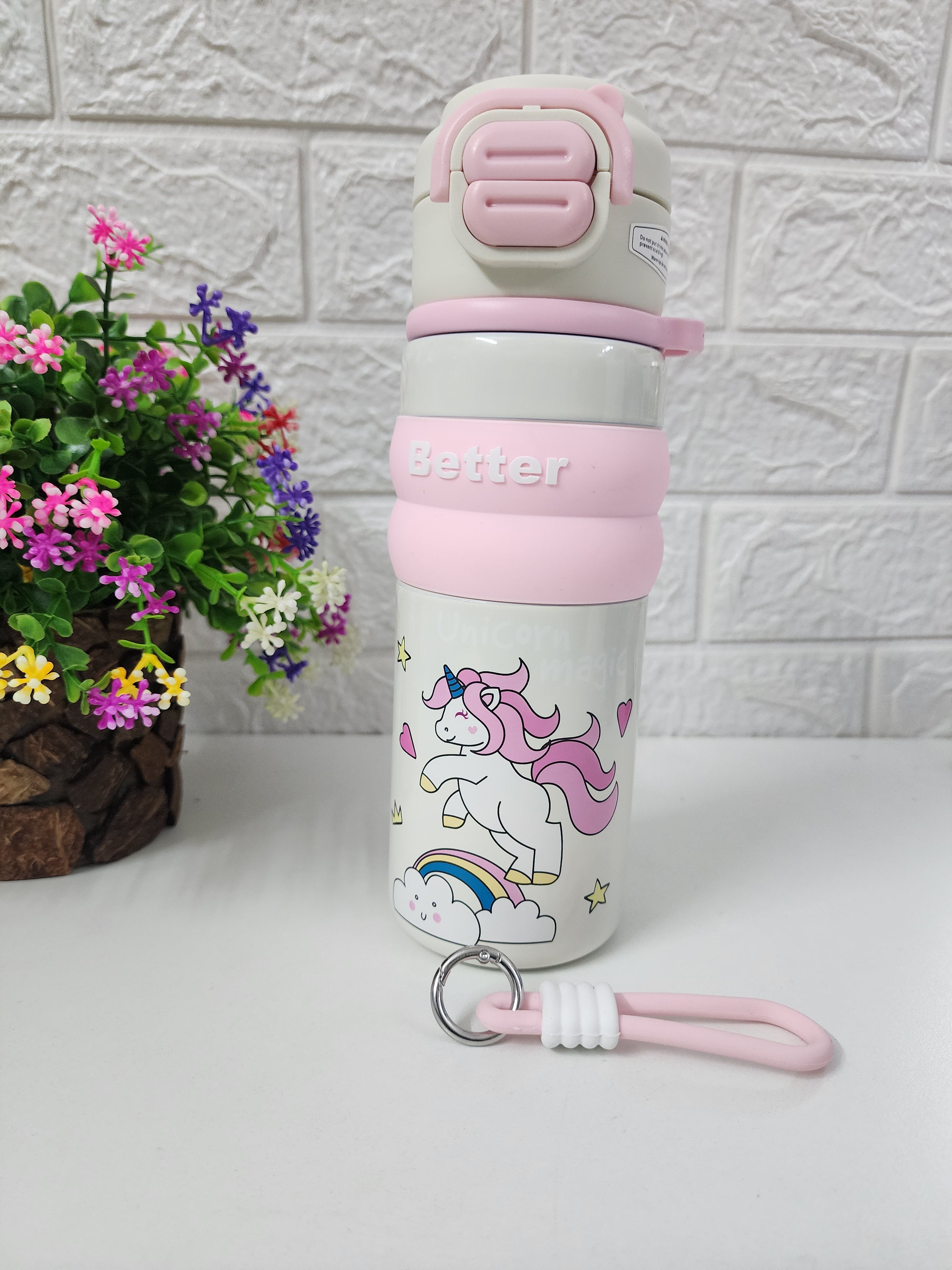 Kids Theme Water Bottle  🧒🎒💧