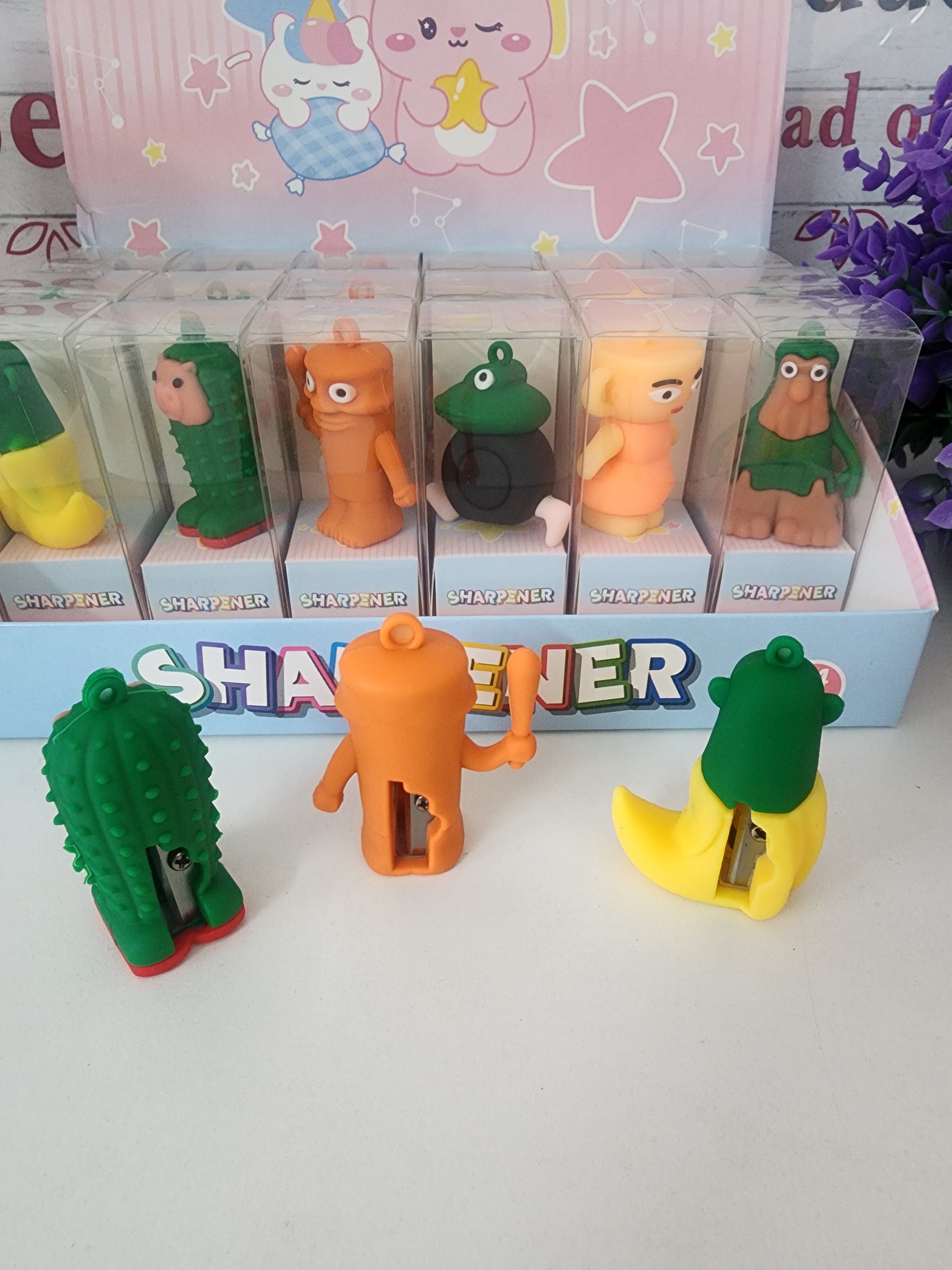 Cartoonistic Pencil Sharpener ✏️🧸