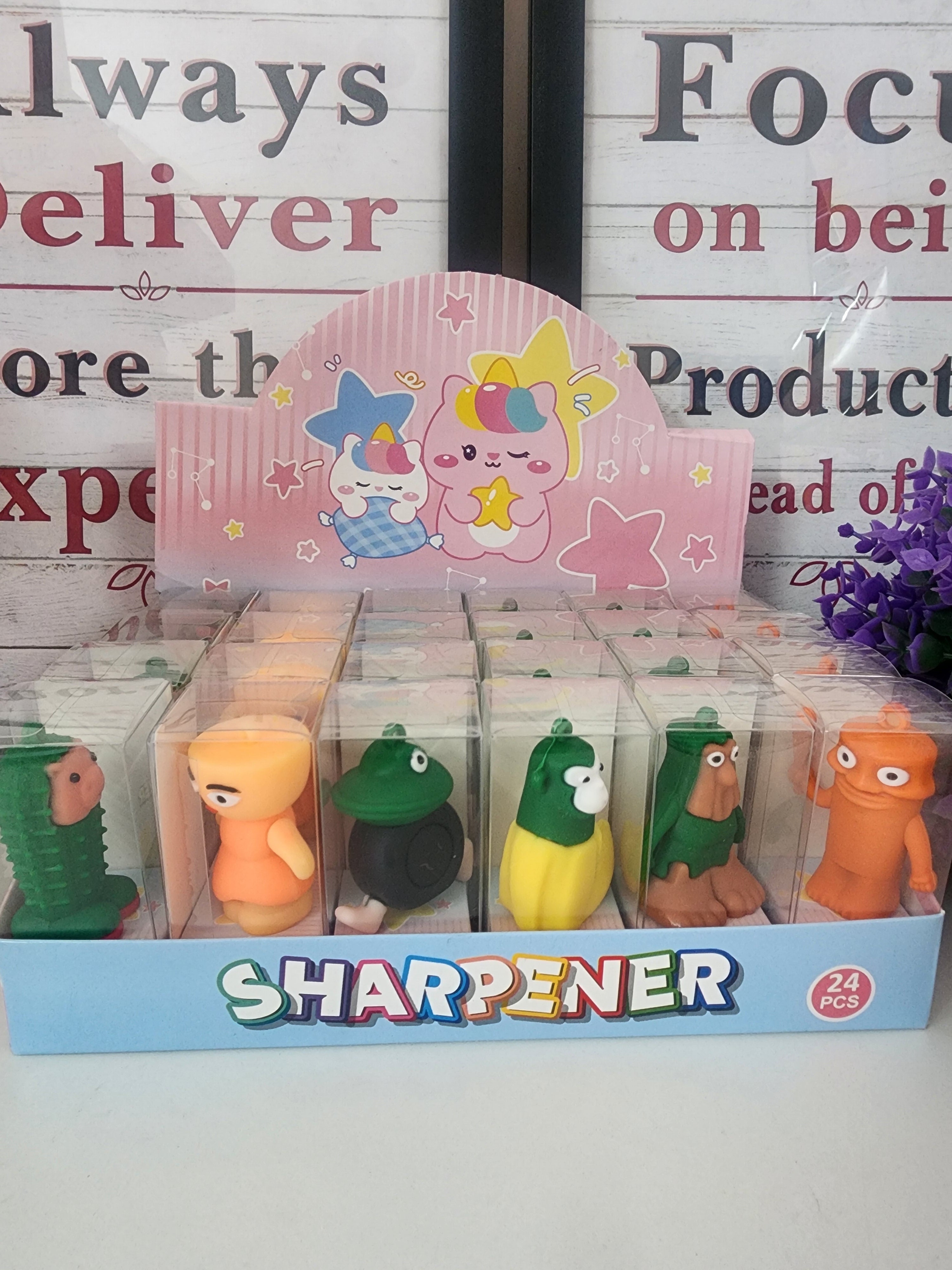 Cartoonistic Pencil Sharpener ✏️🧸