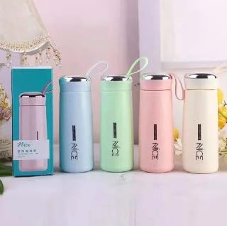Nice Glass water Bottle Glass 400 ml